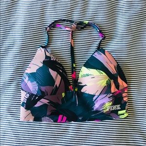 NWOT VS Pink Bonded wireless Push Up Bra XS